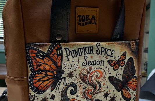 The Pumpkin Spice with Caramel Mini Backpack