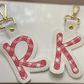 Candy Plaid Keychain